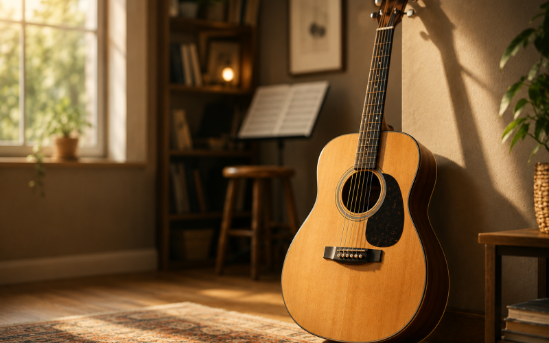 Guitare folk