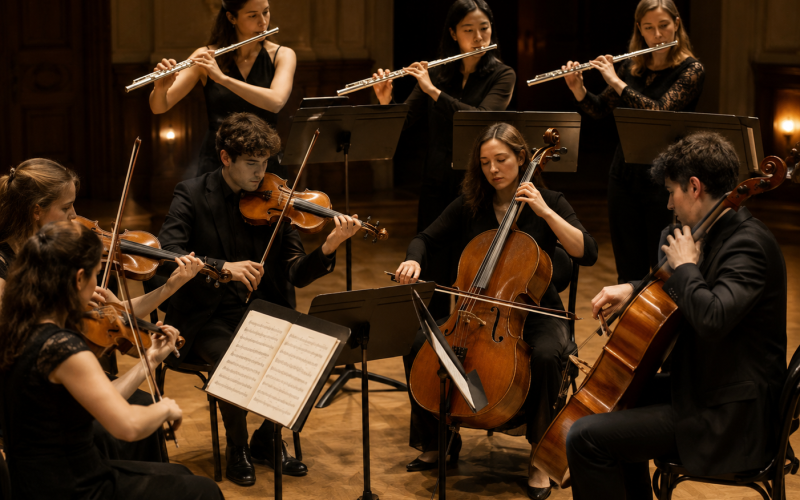 ensemble cordes et vents