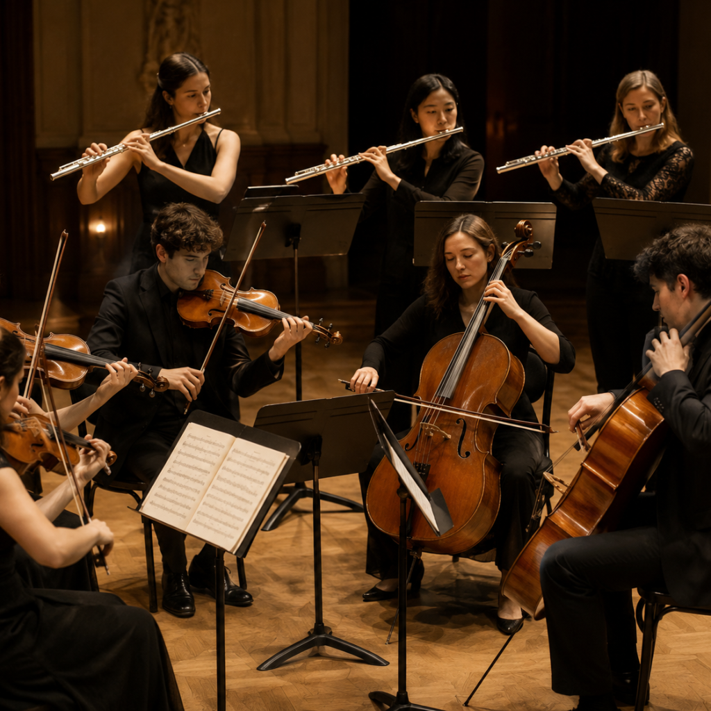 ensemble cordes et vents